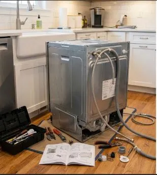 Professional Dishwasher Installation Montreal by licensed plumber