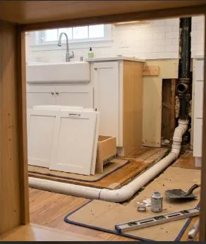 Cast iron to PVC drain conversion Montreal residential plumbing