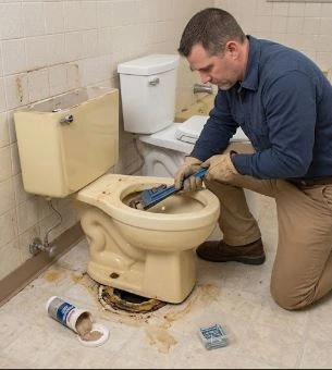 Toilet replacement service Montreal